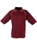 Winning Spirit-Men's CoolDry® Raglan Short Sleeve Contrast Polo-PS20-1st
