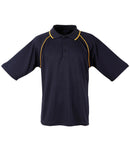 Winning Spirit-Men's CoolDry® Raglan Short Sleeve Contrast Polo-PS20-1st