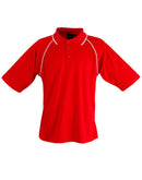 Winning Spirit-Men's CoolDry® Raglan Short Sleeve Contrast Polo-PS20-1st