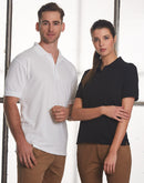 Winning Spirit-Men's Tight Pique Knit Short Sleeve Polo-PS22