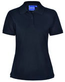 Winning Spirit-Ladies' Tight Pique Knit Short Sleeve Polo-PS23