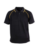Winning Spirit- Champion Kids Cooldry Raglan Short Sleeve Contrast Polo 1st (14 colour) (PS24)