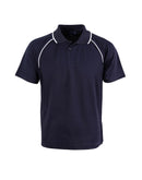 Winning Spirit- Champion Kids Cooldry Raglan Short Sleeve Contrast Polo 1st (14 colour) (PS24)