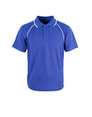 Winning Spirit- Champion Kids Cooldry Raglan Short Sleeve Contrast Polo 1st (14 colour) (PS24)