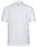 Winning Spirit-Men's Pure Cotton Contrast Piping Short Sleeve Polo-PS25