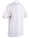 Winning Spirit-Men's Pure Cotton Contrast Piping Short Sleeve Polo-PS25