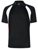 Winning Spirit-Men's CoolDry Tri-colour Contrast Short Sleeve Polo-PS28