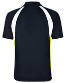 Winning Spirit-Men's CoolDry Tri-colour Contrast Short Sleeve Polo-PS28