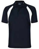 Winning Spirit-Men's CoolDry Tri-colour Contrast Short Sleeve Polo-PS28
