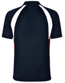 Winning Spirit-Men's CoolDry Tri-colour Contrast Short Sleeve Polo-PS28