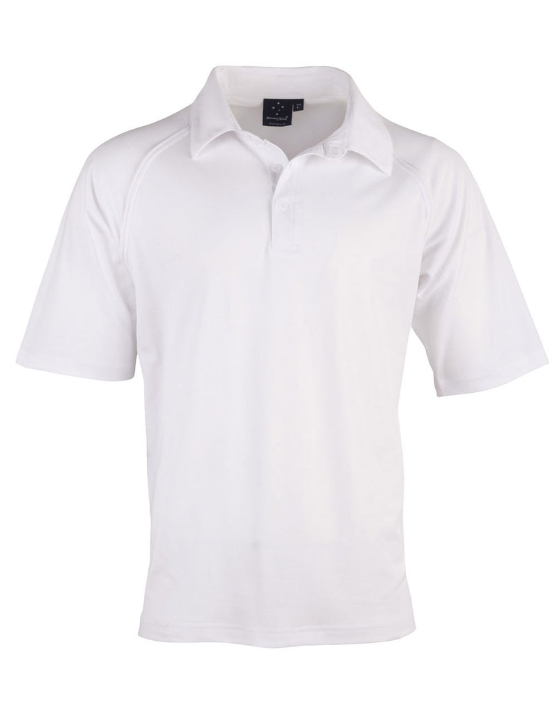 Winning Spirit-Men's Truedry Mesh Knit Short Sleeve Cricket Polo-PS29