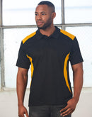 Winning Spirit- Men's TrueDry® Contrast Short Sleeve Polo-PS31-1st