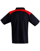 Winning Spirit- Men's TrueDry® Contrast Short Sleeve Polo-PS31-1st