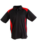 Winning Spirit- Men's TrueDry® Contrast Short Sleeve Polo-PS31-1st