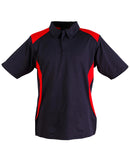 Winning Spirit- Men's TrueDry® Contrast Short Sleeve Polo-PS31-1st