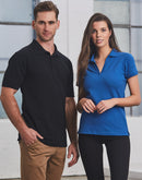 Winning Spirit-Ladies' Short Sleeve Cotton/Elastane Polo-PS40-1st