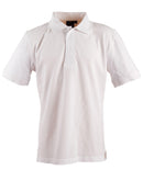 Winning Spirit-Men's Cotton Pique Knit Short Sleeve Polo-PS39