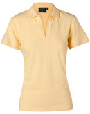Winning Spirit-Ladies' Short Sleeve Cotton/Elastane Polo-PS40-1st