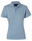 Winning Spirit -Ladies' Short Sleeve Cotton/Elastane Polo-PS40-2nd