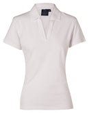 Winning Spirit -Ladies' Short Sleeve Cotton/Elastane Polo-PS40-2nd