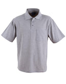 Winning Spirit-Poly/cotton Pique Pocket Short Sleeve Polo Unisex-PS41