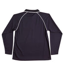 Winning Spirit -Men's CoolDry® Raglan Long Sleeve Contrast Polo-PS43