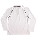 Winning Spirit -Men's CoolDry® Raglan Long Sleeve Contrast Polo-PS43