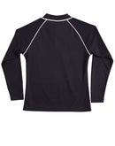 Winning Spirit-Ladies' CoolDry Raglan Long Sleeve Contrast Polo-PS44