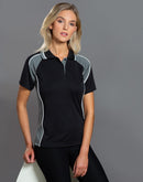 Winning Spirit -Ladies' CoolDry® Short Sleeve Contrast Polo-PS50