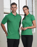 Winning Spirit-Ladies' Cotton Stretch Pique Polo-PS56