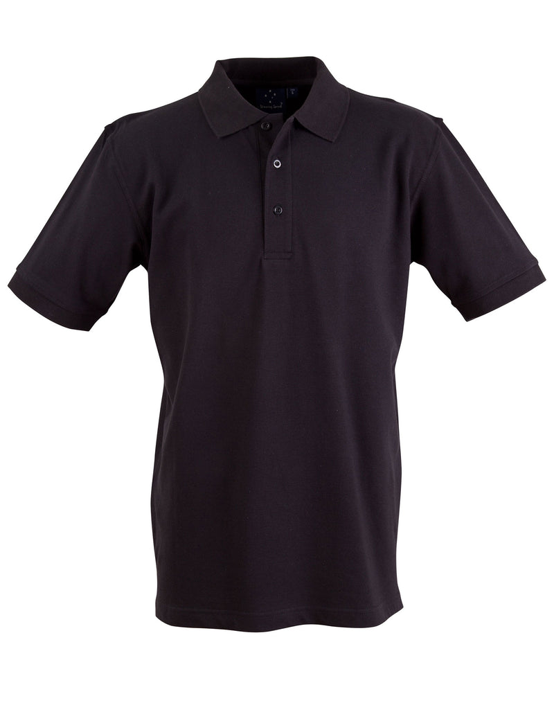 Winning Spirit -Men's Cotton Stretch Short Sleeve Polo-PS55 - 1st