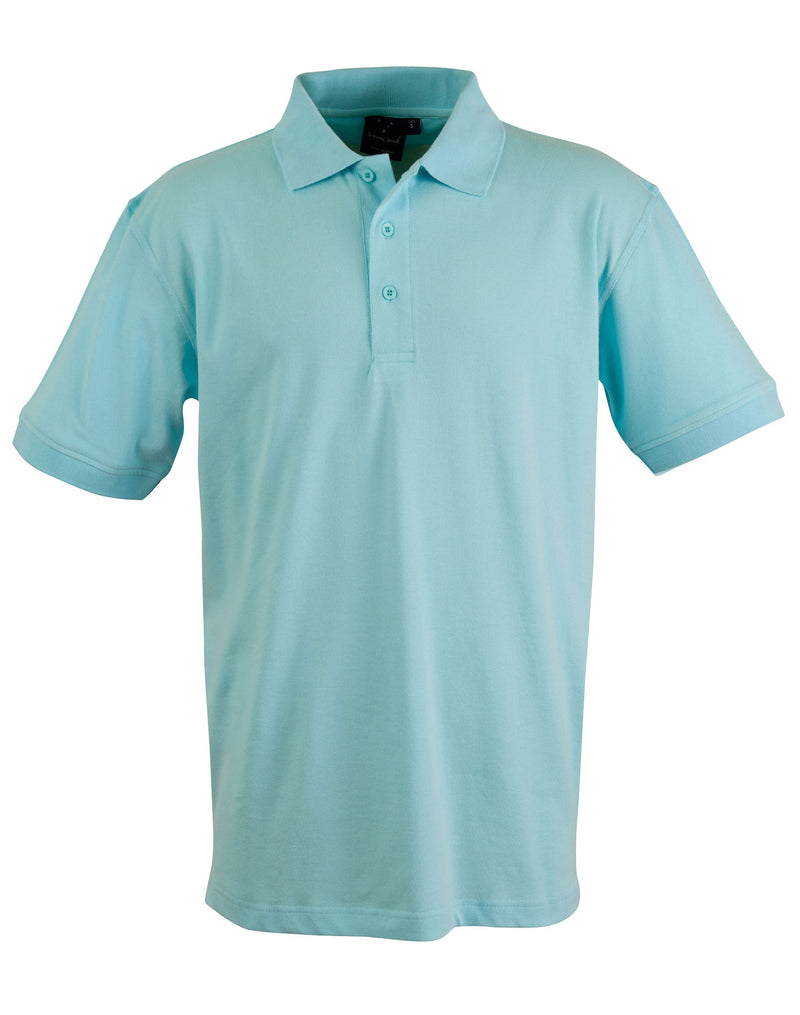 Winning Spirit -Men's Cotton Stretch Short Sleeve Polo-PS55 - 1st