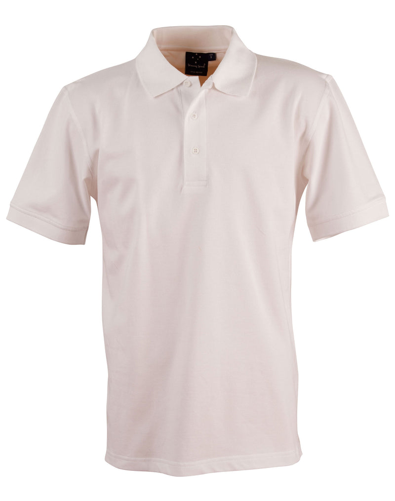 Winning Spirit -Men's Cotton Stretch Short Sleeve Polo-PS55 - 1st