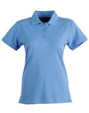 Winning Spirit-Ladies' Cotton Stretch Pique Polo-PS56
