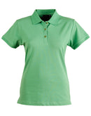 Winning Spirit-Ladies' Cotton Stretch Pique Polo-PS56