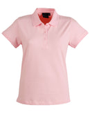 Winning Spirit-Ladies' Cotton Stretch Pique Polo-PS56