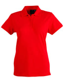 Winning Spirit-Ladies' Cotton Stretch Pique Polo-PS56