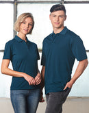 Winning Spirit- Ladies' Breathable Bamboo Charcoal Short Sleeve Polo-PS60