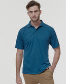 Winning Spirit-Men's Breathable Bamboo Charcoal Short Sleeve Polo-PS59
