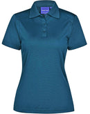 Winning Spirit- Ladies' Breathable Bamboo Charcoal Short Sleeve Polo-PS60
