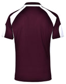 Winning Spirit-Men's CoolDry® Contrast Polo with Sleeve Panels-PS61-1st