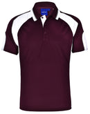 Winning Spirit-Men's CoolDry® Contrast Polo with Sleeve Panels-PS61-1st