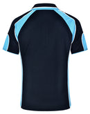 Winning Spirit-Men's CoolDry® Contrast Polo with Sleeve Panels-PS61-1st
