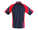 Winning Spirit-Men's CoolDry® Contrast Polo with Sleeve Panels-PS61-1st