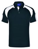 Winning Spirit-Men's CoolDry® Contrast Polo with Sleeve Panels-PS61-2nd