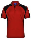 Winning Spirit-Men's CoolDry® Contrast Polo with Sleeve Panels-PS61-2nd