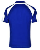 Winning Spirit-Men's CoolDry® Contrast Polo with Sleeve Panels-PS61-2nd