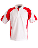 Winning Spirit-Men's CoolDry® Contrast Polo with Sleeve Panels-PS61-2nd