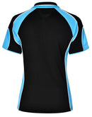 Winning Spirit -Ladies' CoolDry® Contrast Polo with Sleeve Panels-PS62-1st
