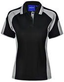Winning Spirit -Ladies' CoolDry® Contrast Polo with Sleeve Panels-PS62-1st